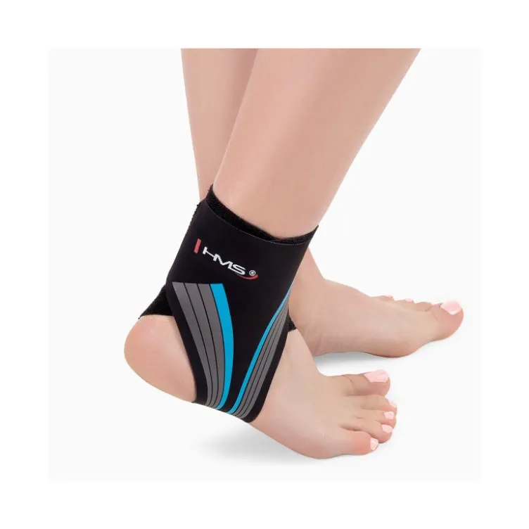 Bande en nylon de maintien sans couture pour renfort complet de la cheville - Attache velcro puissante