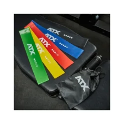 Bandes de résistance élastiques ATX 5 forces différentes