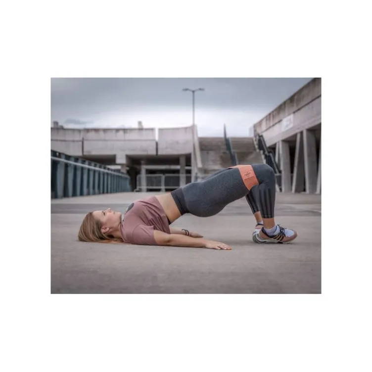 Bandes élastiques de 8 cm de large pour entraînement de musculation Kingsbox - Grande résistance