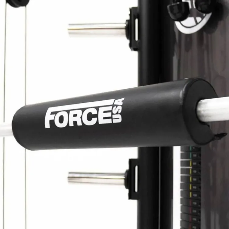 Barbell Pad Force USA F-BP - Coussin de nuque en mousse avec revêtement en vinyle anti-déchirure pour barre de musculation