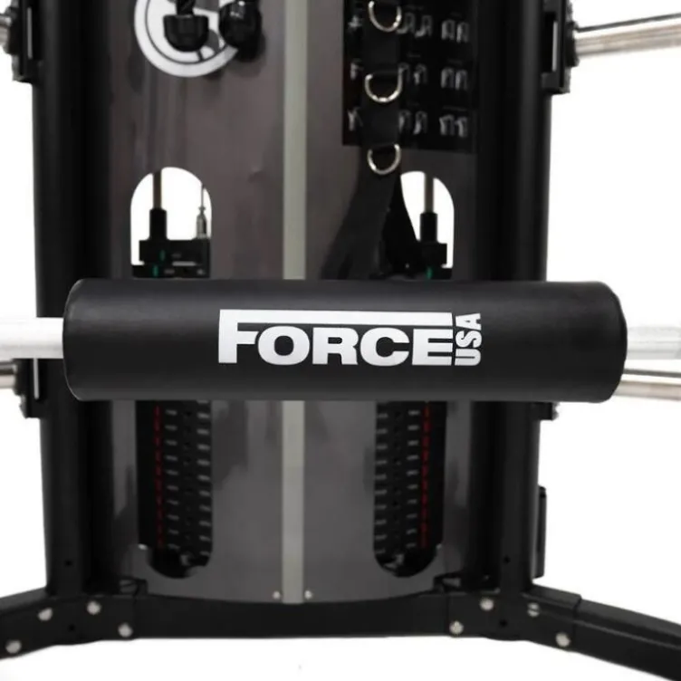 Barbell Pad Force USA F-BP - Coussin de nuque en mousse avec revêtement en vinyle anti-déchirure pour barre de musculation