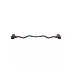 Barre courbée avec clips pour haltères 103 cm à capacité de charge 80 kg