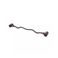 Barre courbée avec clips pour haltères 103 cm à capacité de charge 80 kg