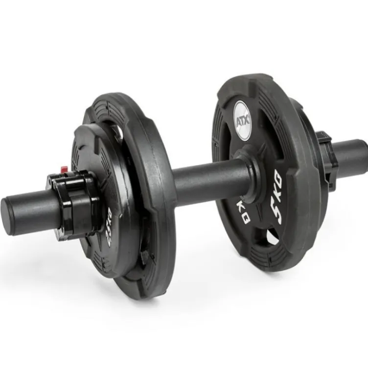 Barre courte 51 cm Fat Grip ATX pour amélioration de la force de préhension