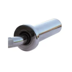 Barre de Curl EZ olympique en acier massif chromée pour training biceps / triceps