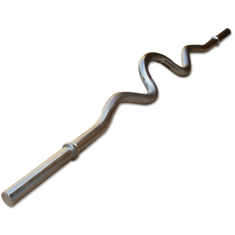 Barre de curl EZ standard 30 x 125 cm capacité de charge 170 kg