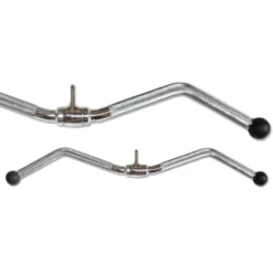 Barre de curl pour biceps / triceps 75 cm tirage poulie
