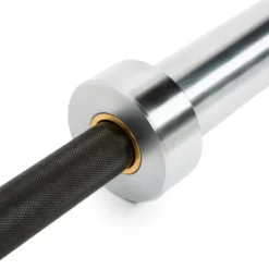 Barre de deadlift ATX version longue de 230 cm avec capacité de charge de 600 kg - Olympique