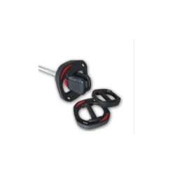 Barre de musculation avec poids ajustables pour Homegym - 15 kg de poids