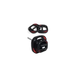 Barre de musculation avec poids ajustables pour Homegym - 15 kg de poids