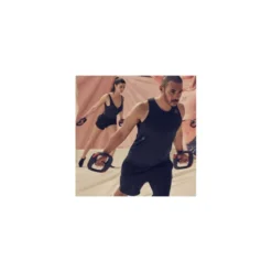 Barre de musculation avec poids ajustables pour Homegym - 15 kg de poids