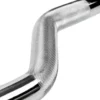 Barre de musculation curl 120 x 2,5 cm avec 8 disques de poids