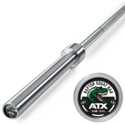 Barre de musculation droite 240 cm avec capacité de charge extrême 800 kg - Raptor Squat Bar ATX