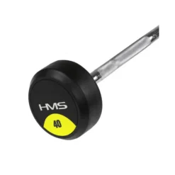 Barre de musculation EZ préchargée monobloc 40 kg