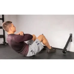 Barre de musculation à fixation murale séance d'abdominaux en salle de fitness - Support mural pour abdominaux