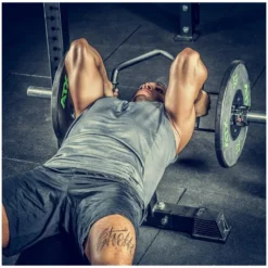 Barre de musculation incurvée prise marteau charge 150 kg