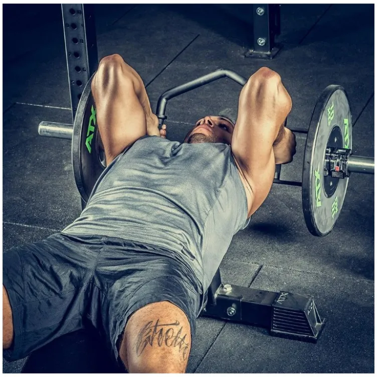 Barre de musculation incurvée prise marteau charge 150 kg