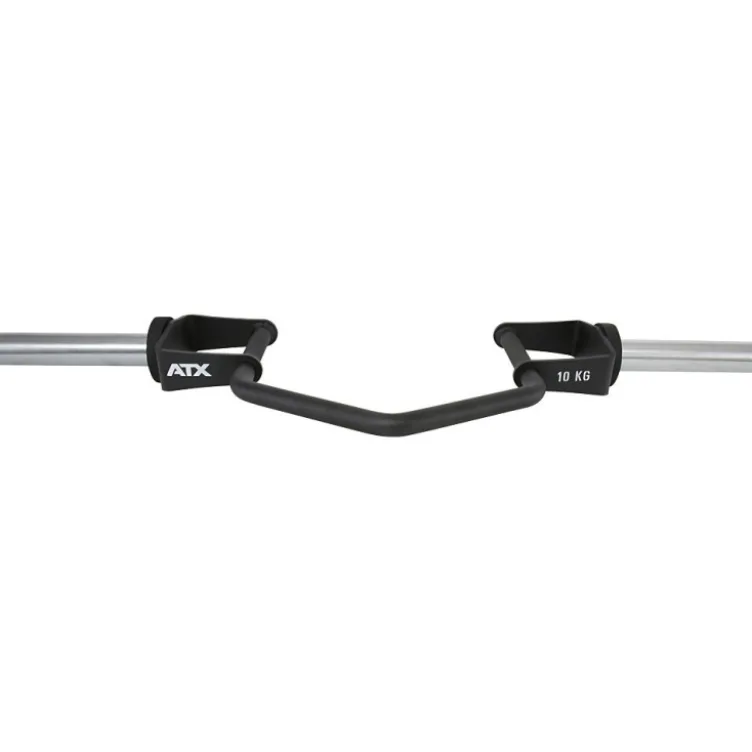 Barre de musculation incurvée prise marteau charge 150 kg