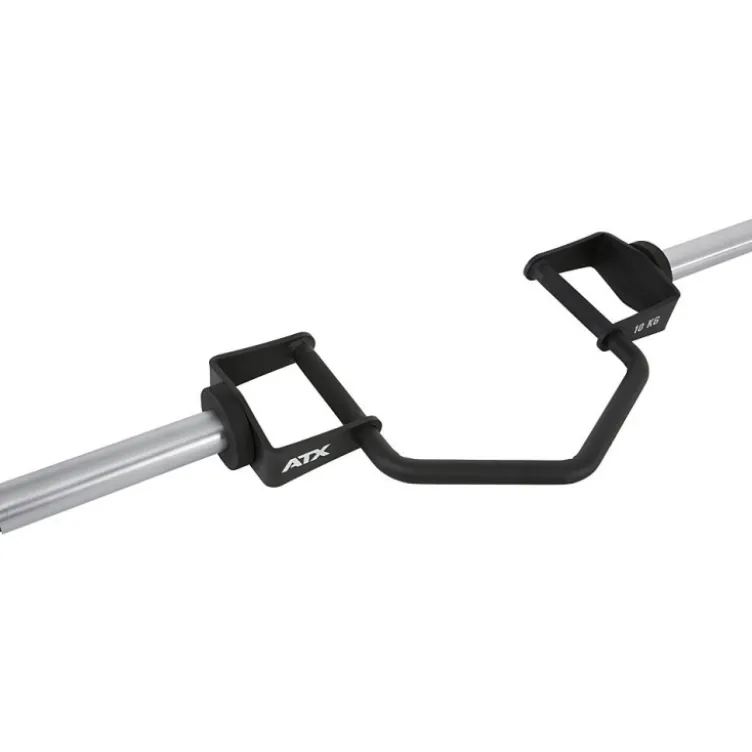 Barre de musculation incurvée prise marteau charge 150 kg