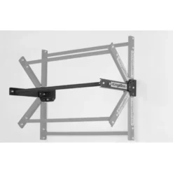 Barre de musculation modulable et pliable à fixation murale pour garage gym