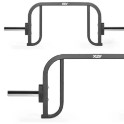 Barre de musculation olympique hexagonale ouverte pour Strongman - Dimensions compactes