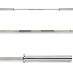 Barre de Powerlifting de marque ATX 220 cm - Capacité 1200 kg avec moletage personnalisable