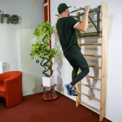Barre de traction chromée de haute qualité pour entraînement à la maison