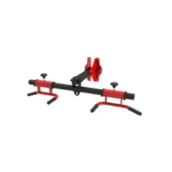 Barre de traction fixation sur mur ou plafond avec poignées en caoutchouc capacité de charge de 250 kg