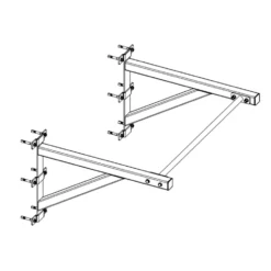 Barre de traction murale de haute qualité à fixation murale - 110 cm de longueur