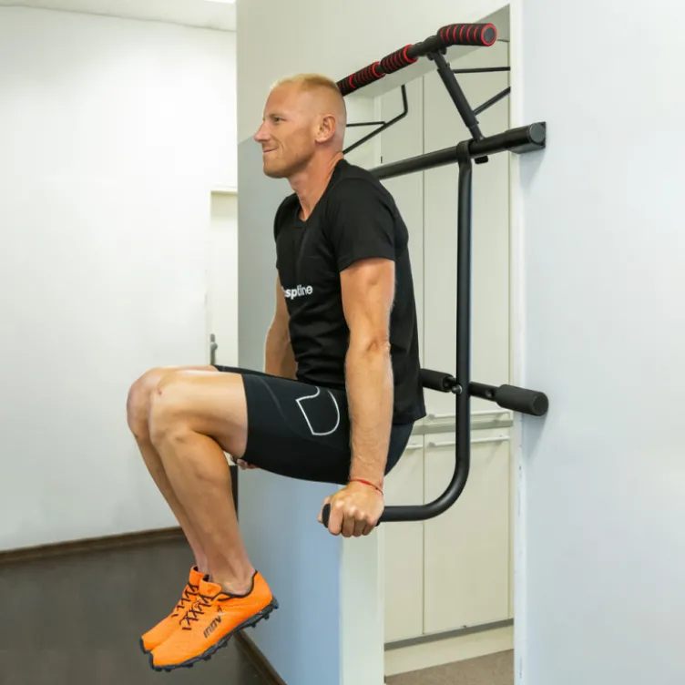 Barre de traction porte pour entraînement de musculation à la maison