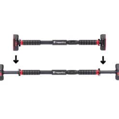 Barre de traction pour porte ajustable de 69 à 107 cm avec capacité de charge de 200 kg