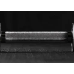 Barre d'haltère courte olympique 65 cm en acier pour disques 50 mm
