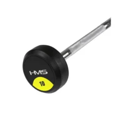 Barre d'haltère droite monobloc professionnelle 10 kg