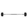 Barre d'haltère droite préchargée monobloc 30 kg