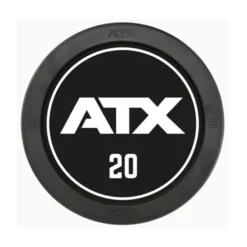 Barre d'haltère droite ultra-résistante ATX - 2 design au choix - 10 à 50 kg