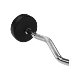 Barre d'haltère EZ 50 kg préchargée pour salles professionnelles