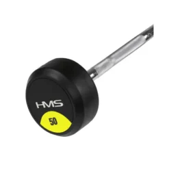 Barre d'haltère EZ 50 kg préchargée pour salles professionnelles