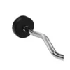 Barre d'haltère EZ Monobloc 15 kg charge incluse pour professionnels ou home gym