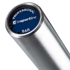 Barre d'haltères olympiques premium en acier chromé - 20 kg / 50 mm de diamètre