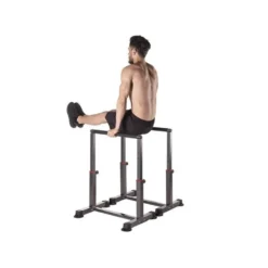 Barre à dips professionnelles réglables pour entraînement des pectoraux et des triceps