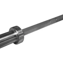 Barre droite chromée à préhension moletée 220 cm de long avec capacité de charge maximale 700 kg