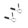 Barre droite de musculation standard 140 cm avec pinces de serrage