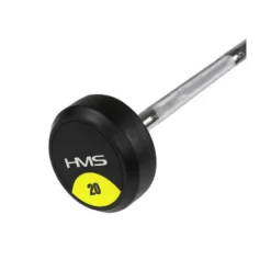 Barre droite monobloc préchargée professionnelle 20kg