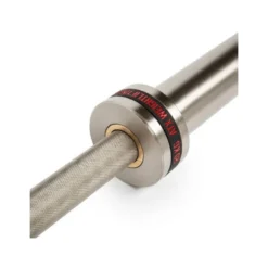 Barre droite olympique avec logo ATX rouge de 220 cm avec capacité de charge 500 kg