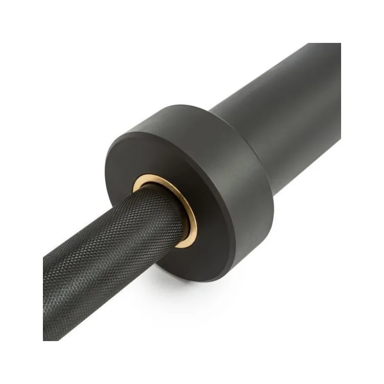Barre droite olympique avec logo ATX Black Mamba de 220 cm capacité de charge de 700 kg