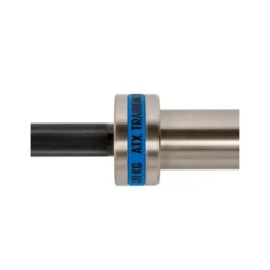 Barre droite olympique chromée longueur 220 compatible avec des disques 50 mm