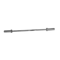 Barre droite olympique chromée 130 / 175 / 220 cm