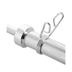 Barre droite olympique 220 cm avec pinces de serrage
