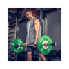 Barre droite olympique de musculation professionnelle ATX de 210 cm avec une capacité de 350 kg