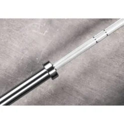 Barre droite olympique de musculation 220 cm capacité de charge 680 kg 205 000 PSI - White Knight Bar